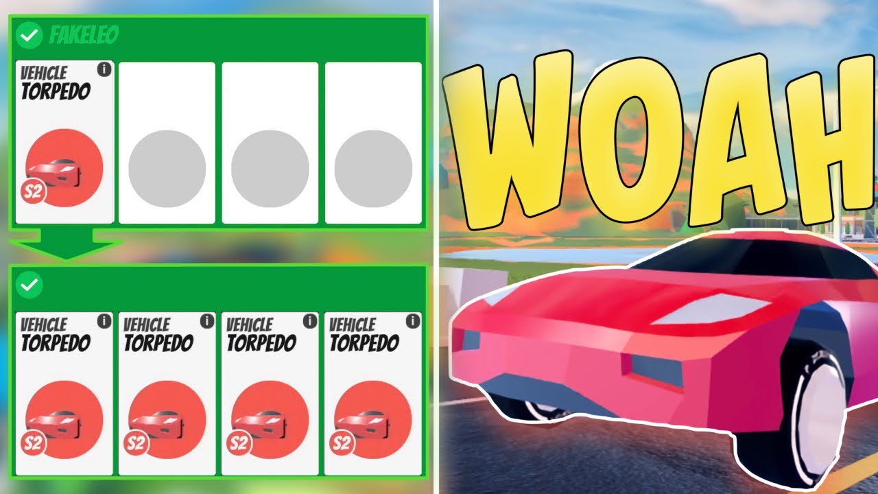 What people offer for the Torpedo in (Roblox Jailbeak)