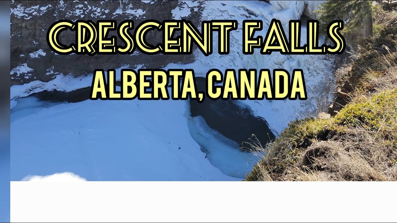 CRESCENT FALLS, NORDEGG ALBERTA