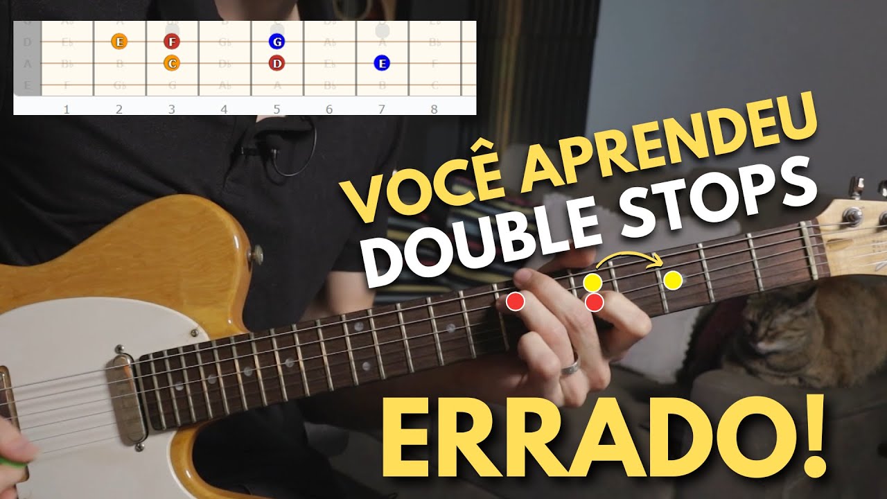 Double Stops na Guitarra Que Nenhum Curso te Ensina!