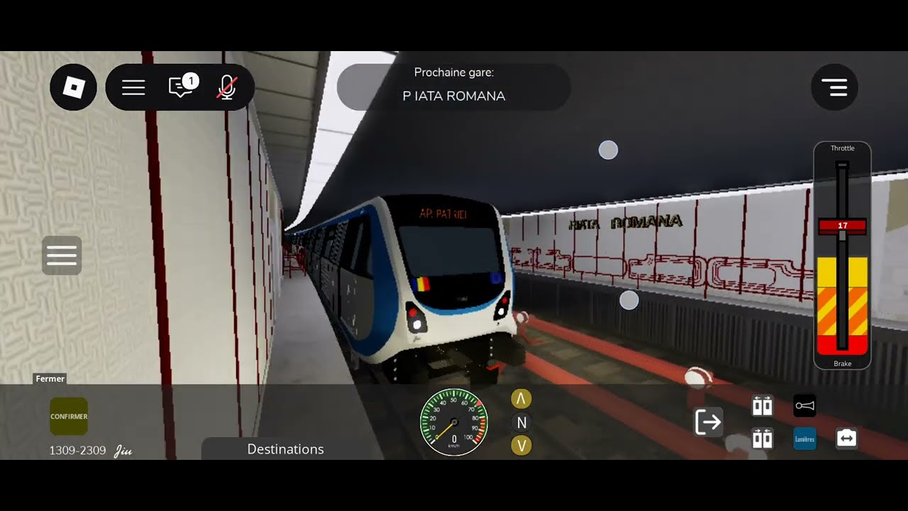 Metro mania Caf 3 driving from pipera to tineretului in 1.6 🔵