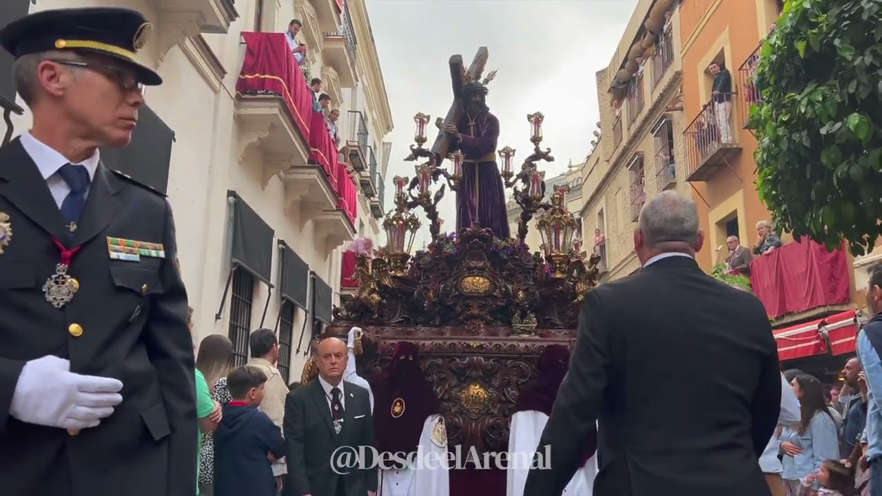 4K | DESDE LA BULLA | Nazareno del Cerro en la Cuesta del Bacalao - Semana Santa 2023