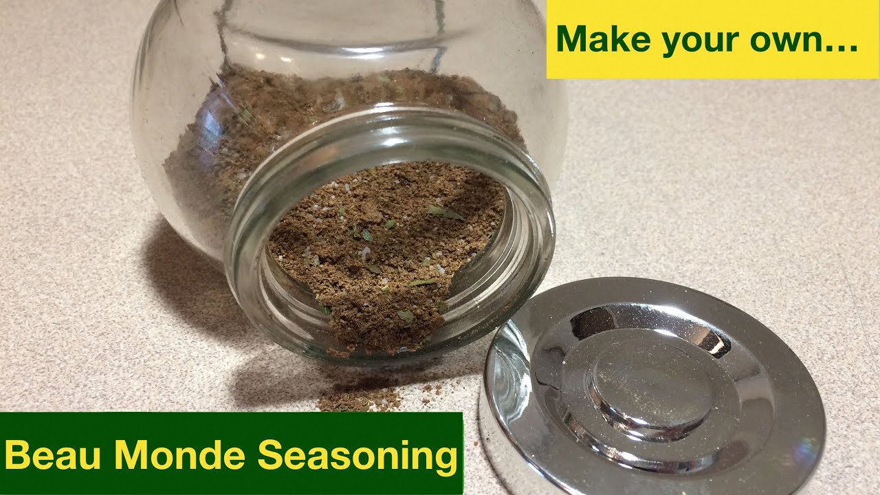Beau Monde | Make your own Ingredient
