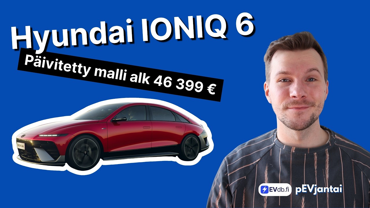 Uudistunut Hyundai IONIQ 6, uusi CLA-versio, Macan 4 Winter Edition, FLTP ja 1/26 ensirekisteröinnit