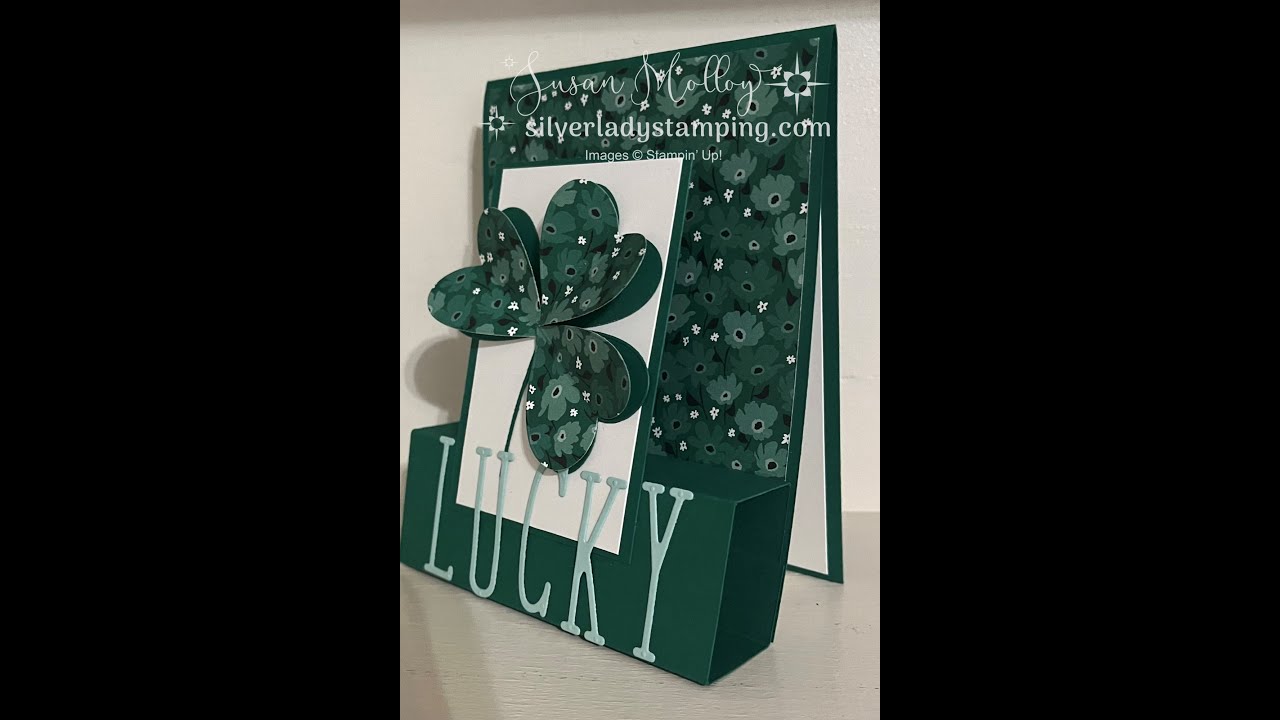 Make St.  Patrick's Day Cards without a St. Patrick's Day stamp set or dies!