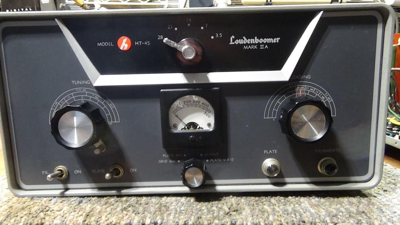 Loudenboomer Mark IIA aka Hallicrafters HT-45 single 3-400z / 3-500z unpowered walkthru