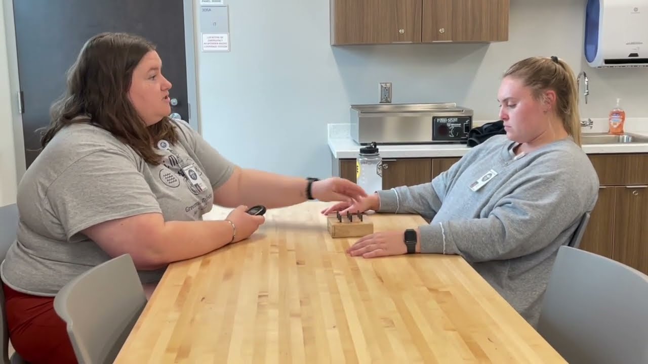 9 Hole Peg Test Demonstration