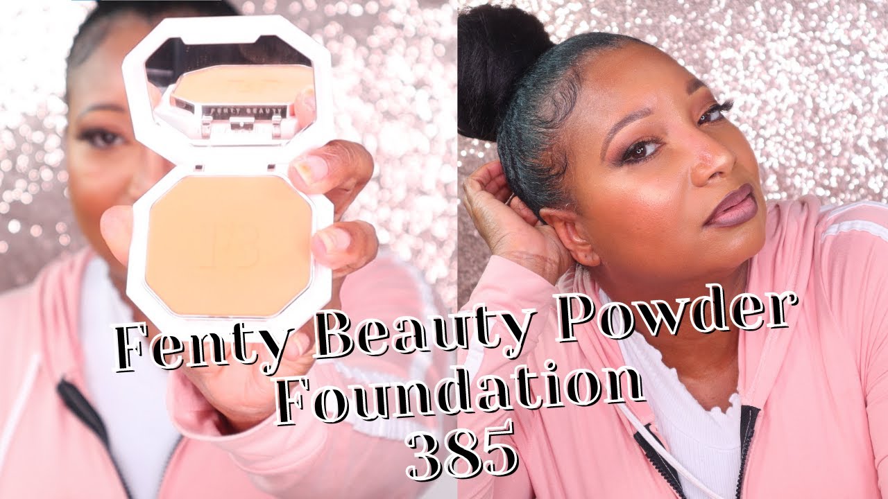 Fenty Beauty Powder Foundation Review 385