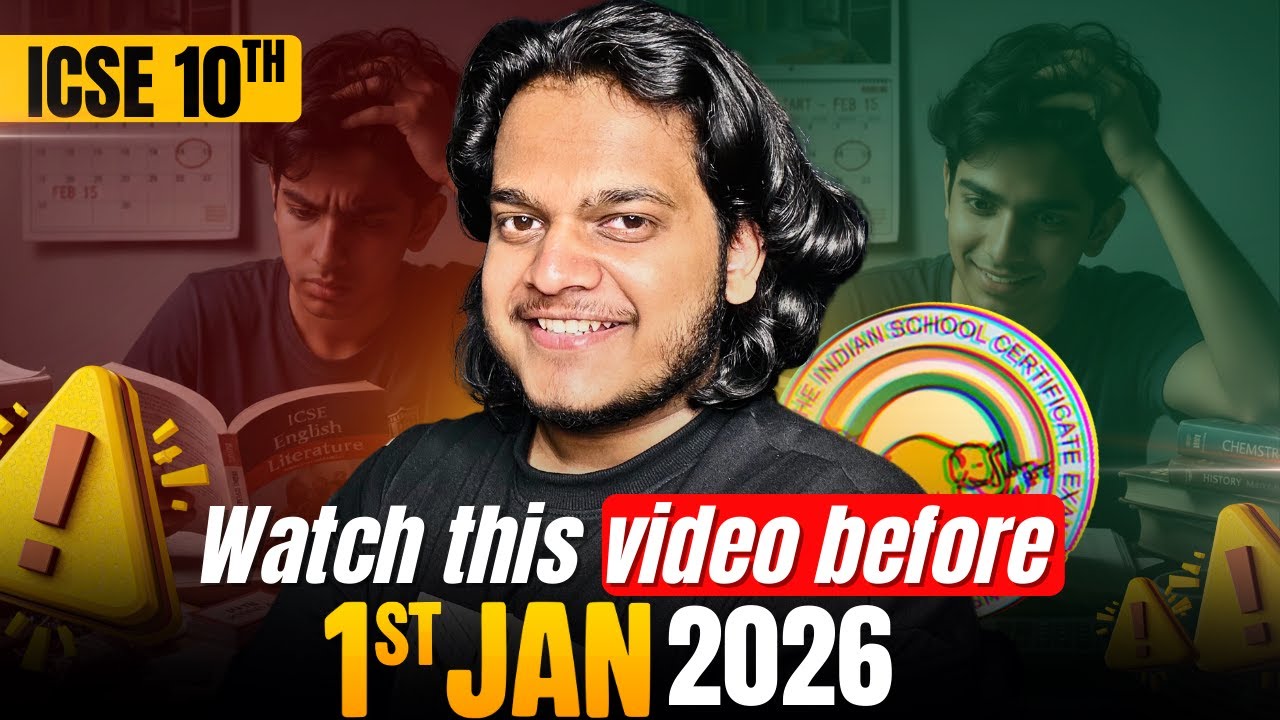 WARNING ⚠️: Save Your ICSE 2026 Board Exams (Before It's Too Late)