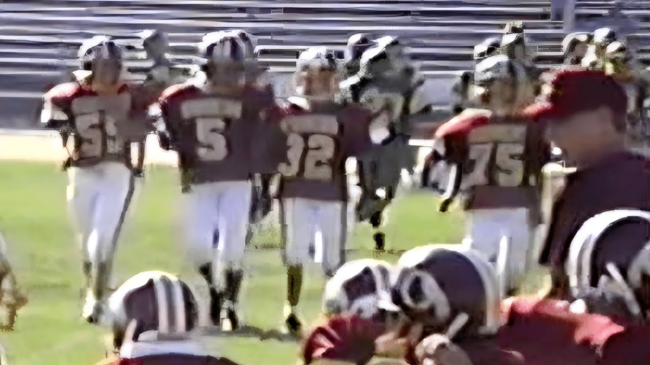 Patterson Redskins Peewee Football 1993 VS Hilmar Packers