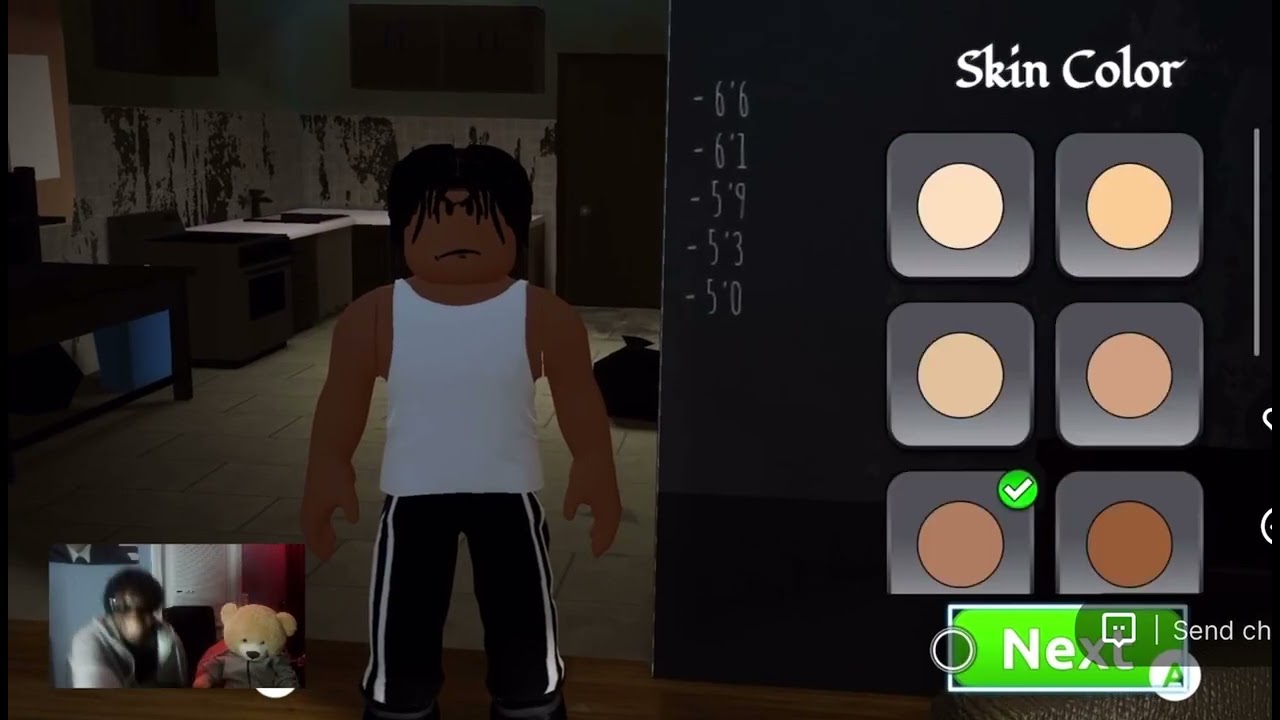 Why are they playing a shooting Roblox hood game 😭✌🏽