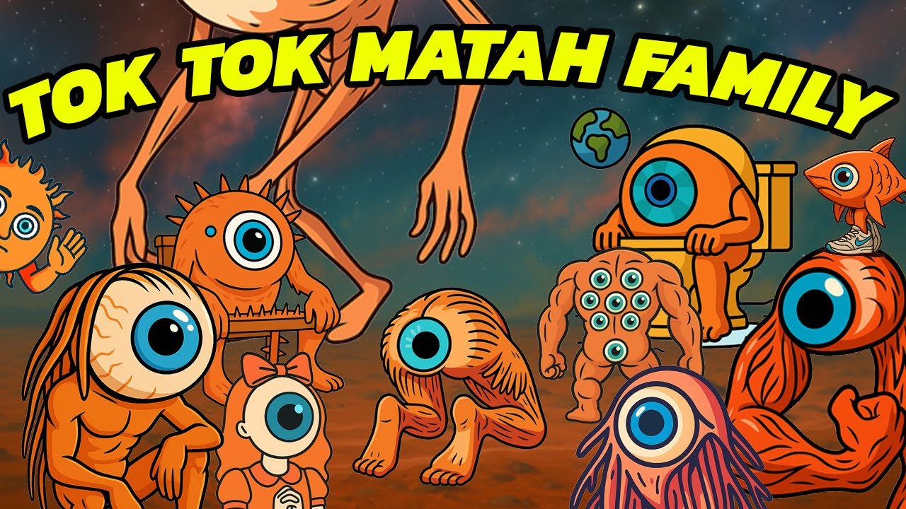 ALL TOK TOK MATAH FAMILY Italian Brainrot Animals Steal Meme Song