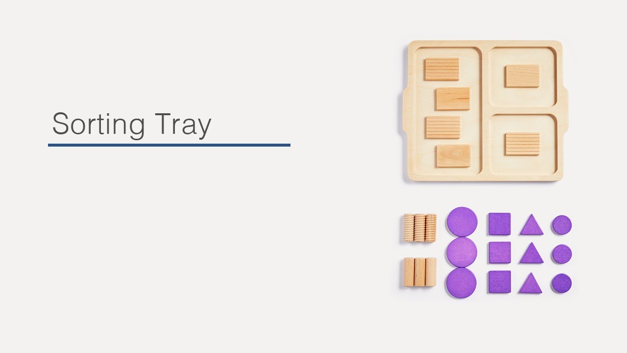 Meet the Montessori Sorting Tray by Monti Kids