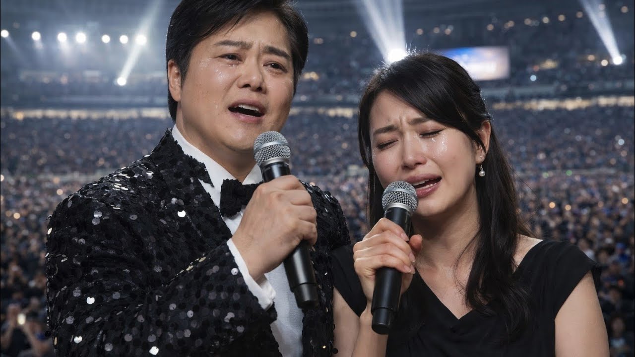 【号泣のスタジアム】🎤😭三山ひろし、妻と並び涙のデュエット歌えなかった“本当の想い”
