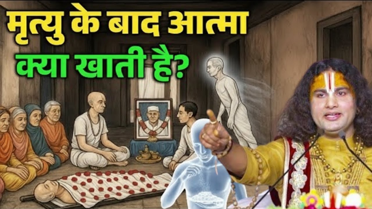 मृत्यु के बाद आत्मा क्या खाती है? | आत्मा की यात्रा, यमलोक और पुनर्जन्म का भयावह सत्य | 