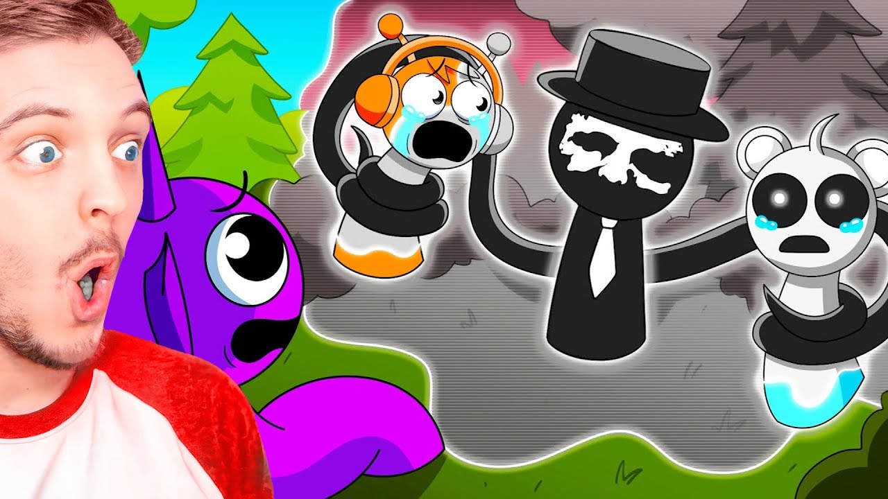 LES SPRUNKI PERDENT LEURS COULEURS ?! ( je suis choqué )