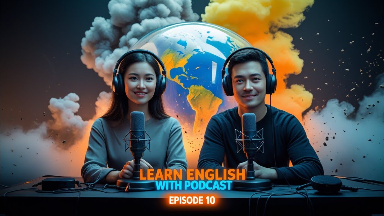 English Podcast For English Learning | Air  Pollution | English Learning Podcast | Episode 10