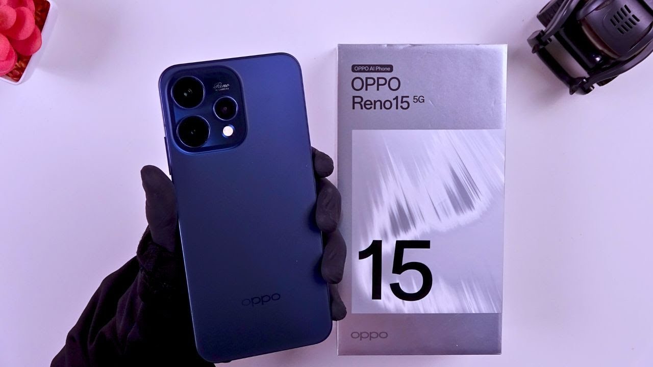 Oppo Reno 15 5G Unboxing | Hands-On, Antutu, Design, Unbox, Camera Test