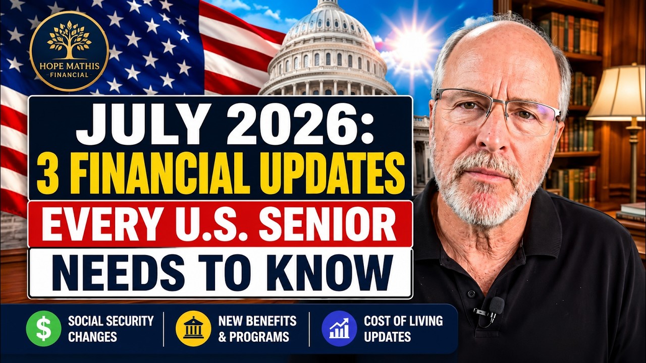 July 2026: 3 Financial Updates Every U.S. Senior Needs to Know
