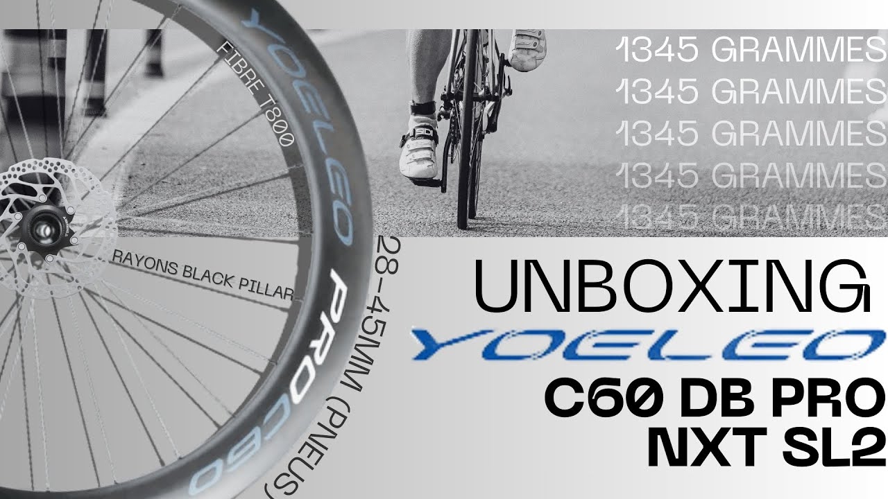 60mm pour 1345 GRAMMES 😱😱😱 Yoeleo C60 DB PRO NXT SL2 [UNBOXING]