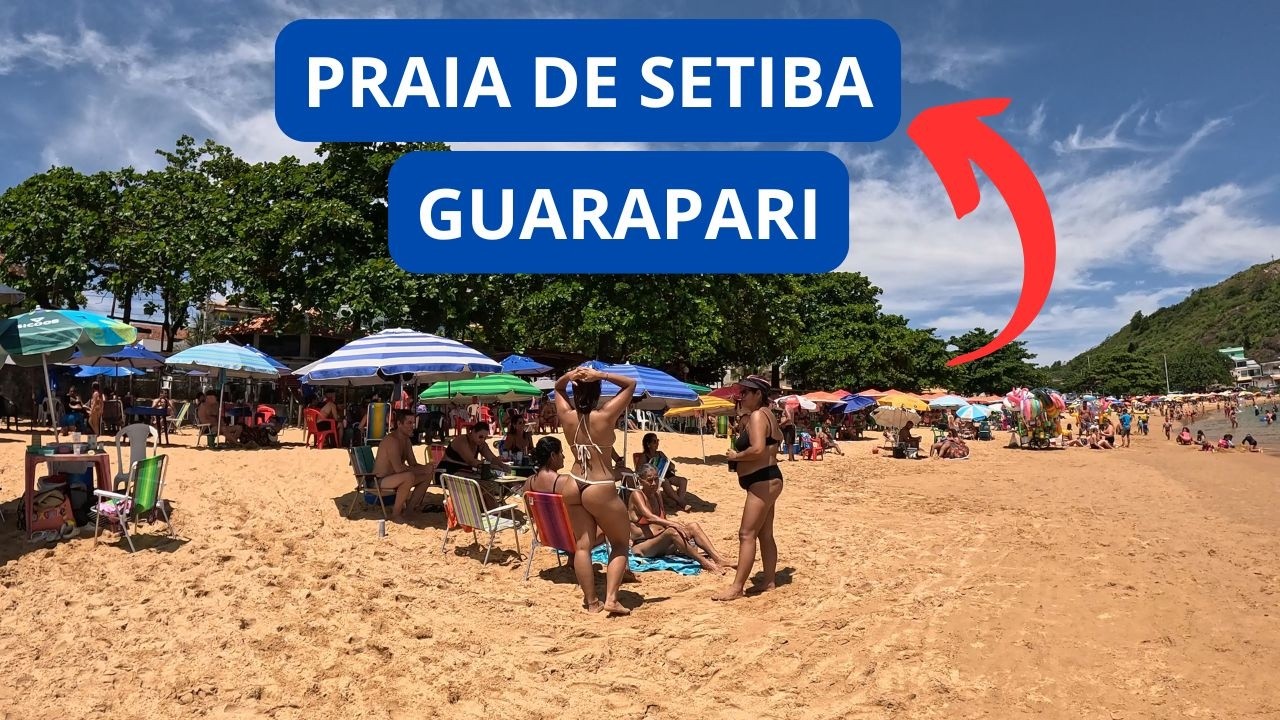 🔥🌊 FEVEREIRO PEGANDO FOGO! Praia de Setiba tem ótimo movimento em Guarapari ☀️🏖️
