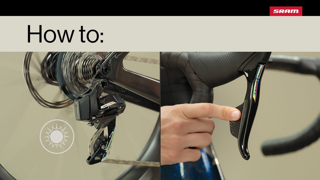 SRAM Road AXS | How to: Wake up AXS components