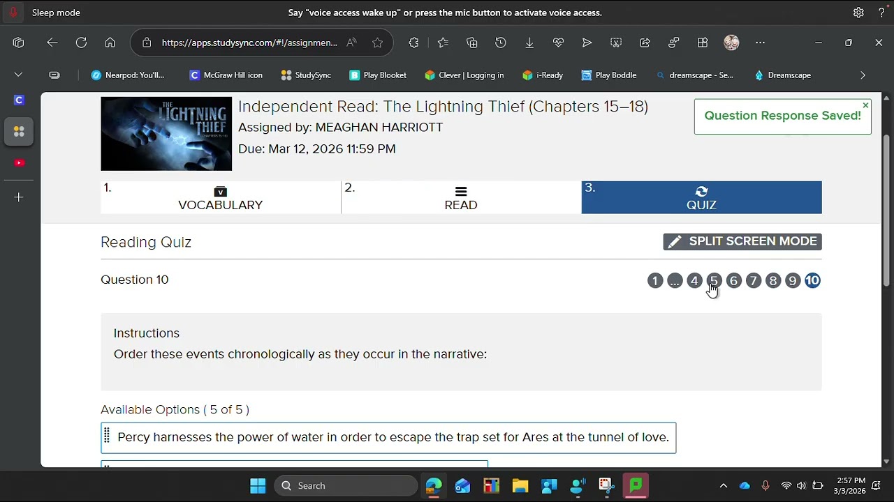 failed my test (sad)