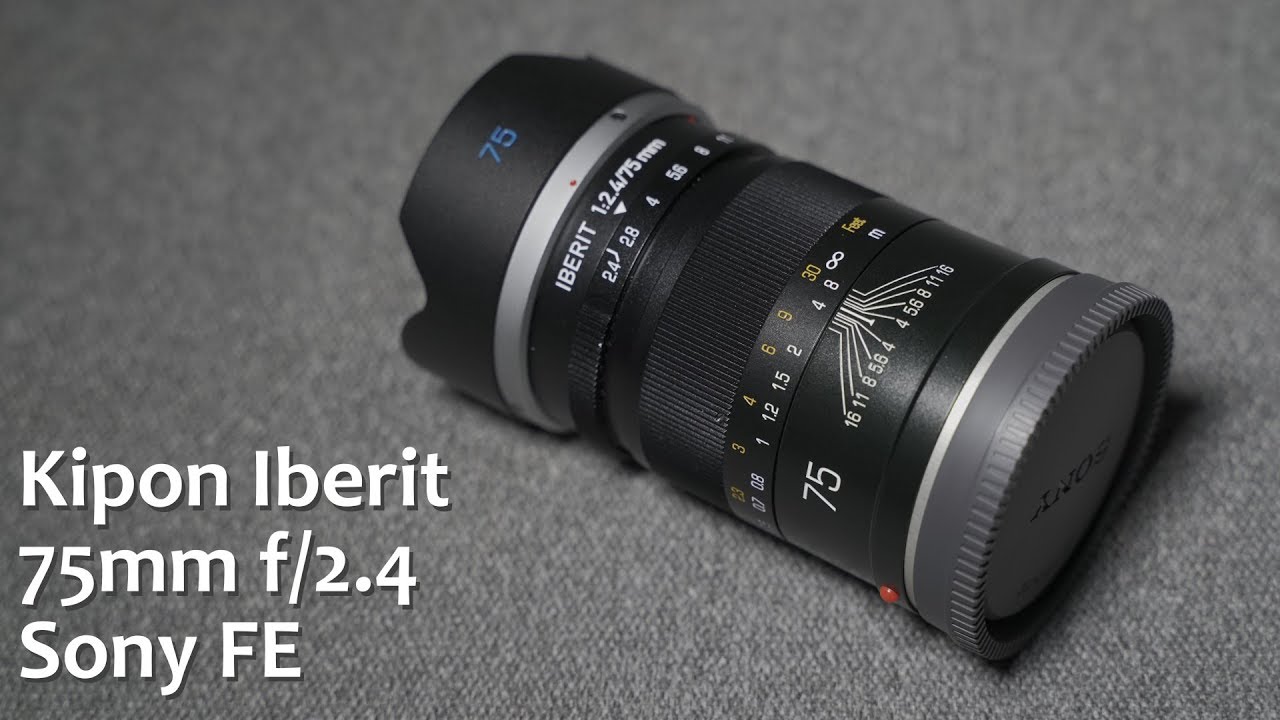 Kipon Iberit 75mm f/2.4 review - LEICA-looking glass for Sony?