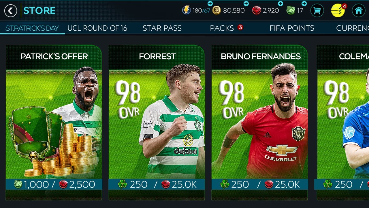 ST PATRICK EVENT IS HERE! INSANE CLOVER & RAINBOW MASTERS! FIFA MOBILE 20 CONCEPT DESIGN