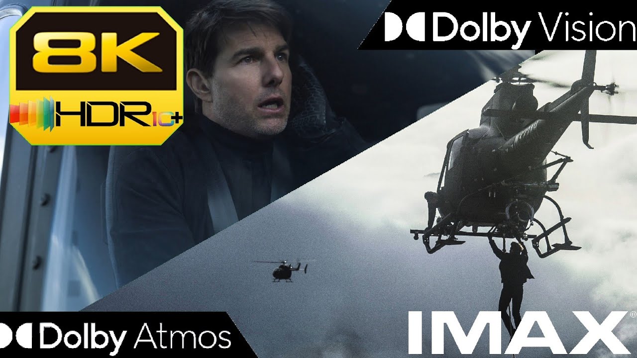 [8K HDR10+ IMAX] Helicopter Chase - Mission Impossible &ndash; Fallout | Dolby Vision &bull; Atmos