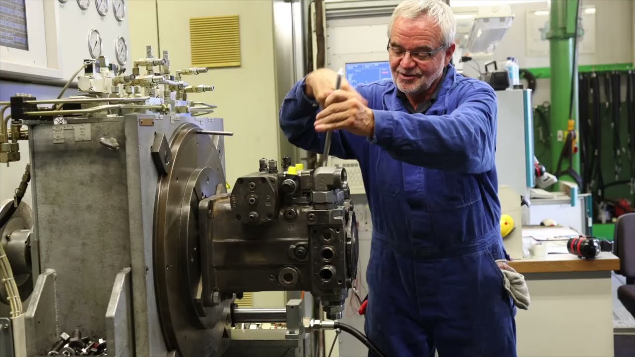 Hydraulikpumpen-Reparatur bei Pokrandt | Einblick in unseren Arbeitsalltag