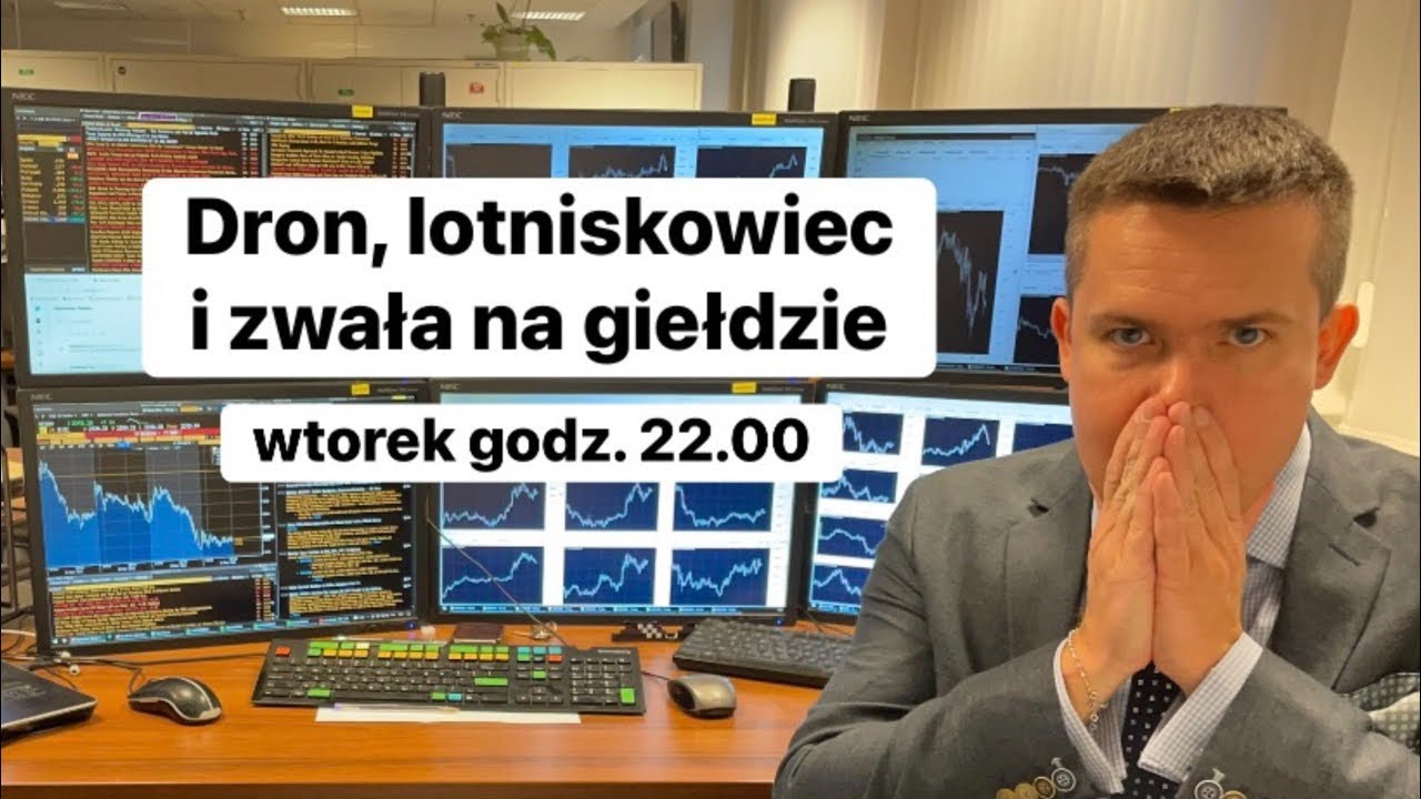 👇Irański dron, lotniskowiec i spadki na giełdzie👇