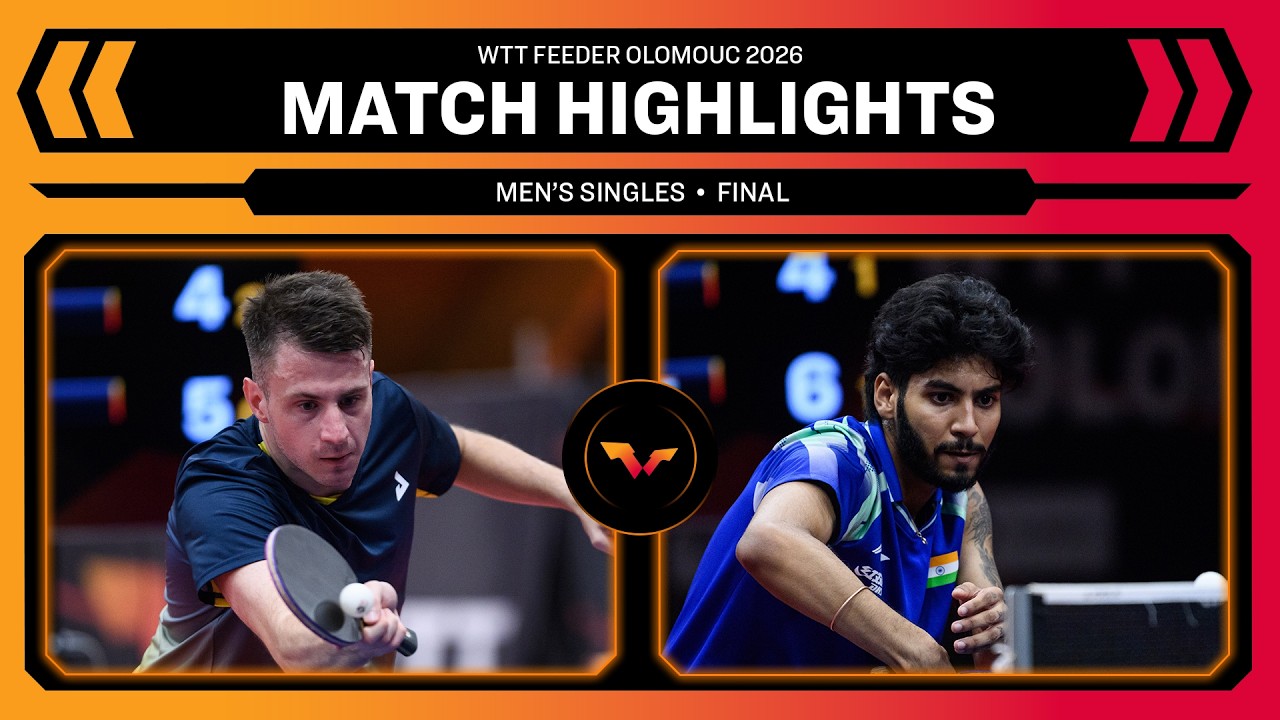 Deni Kozul vs Ankur Bhattacharjee | MS Final | WTT Feeder Olomouc 2026
