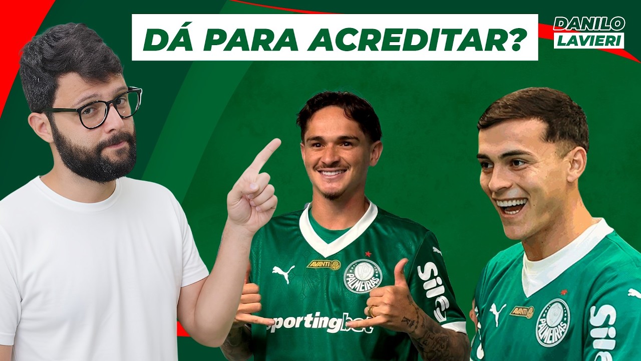JÁ DÁ PRA ACREDITAR EM SOSA E KHELLVEN NO PALMEIRAS?