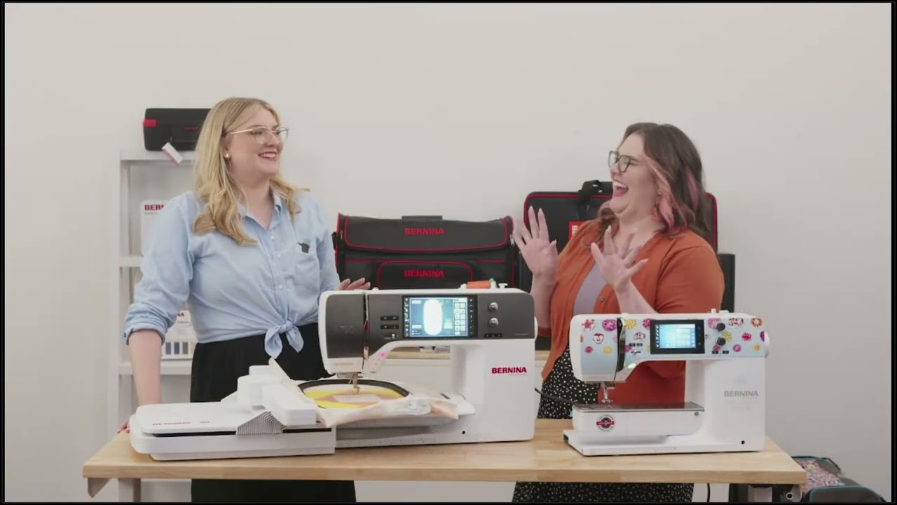 BERNINA NEW Products Webinar 2023 with BERNINA Education Team