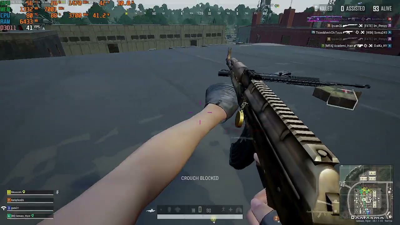 WHAT AN CPU BOTTLENECK LOOK LIKE I PUBG PC