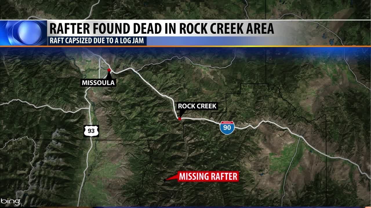 Body of man missing after Rock Creek raft capsized recovered