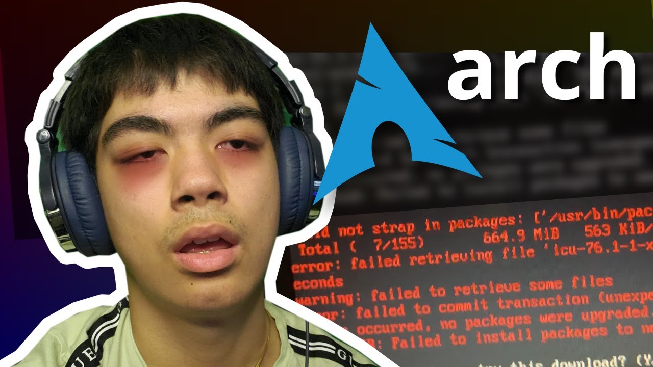 Пользователь Windows пытается установить Arch | часть 1