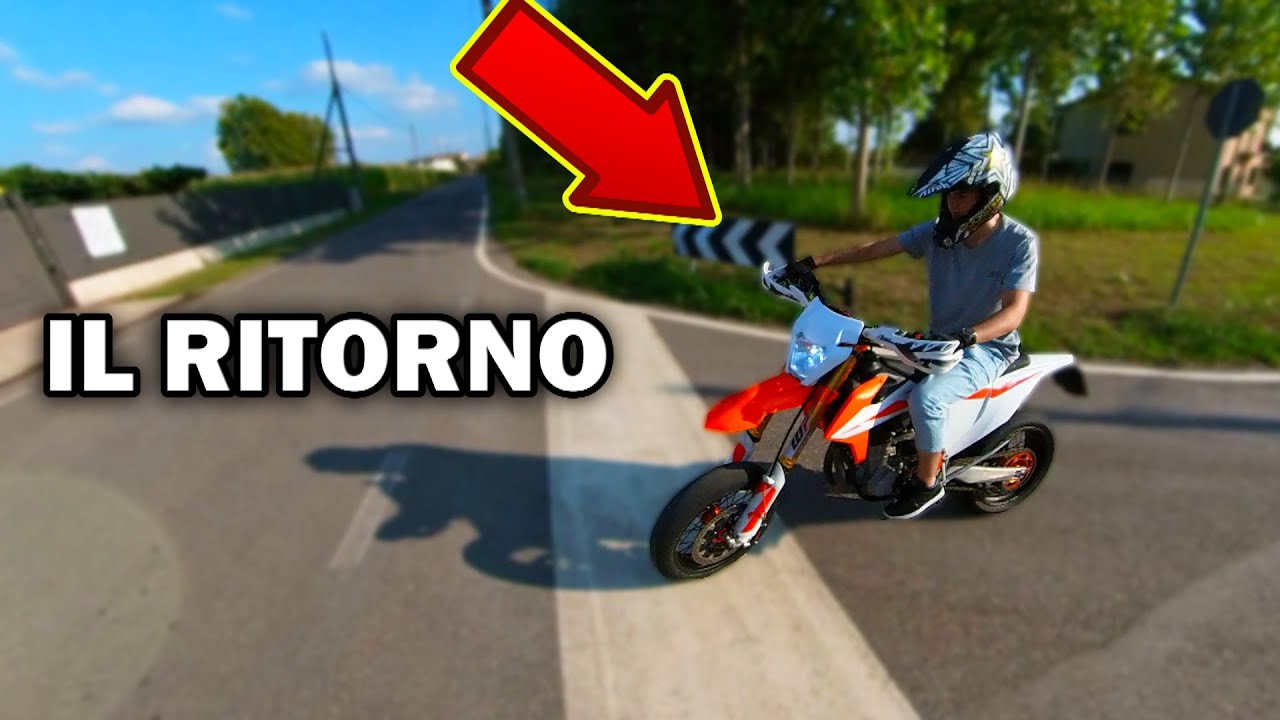 MIO FRATELLO PROVA IL KTM 450 SX F