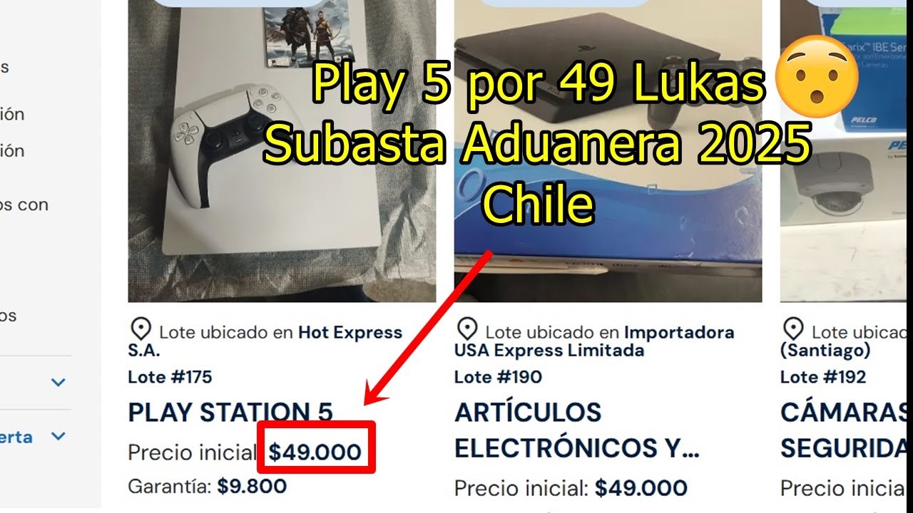 Subasta Aduanera 2025 Un tal Cris YT