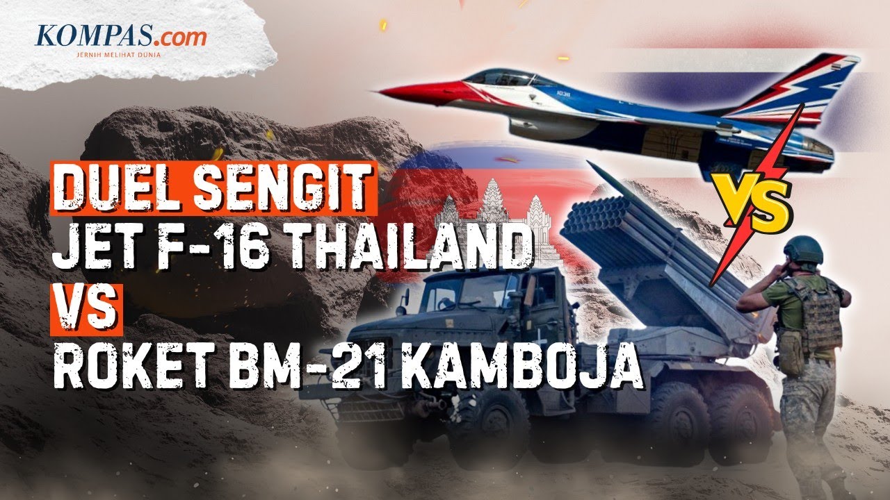 Adu F-16 Vs Roket BM-21, Senjata Rusia Lawan AS di Perang Thailand-Kamboja
