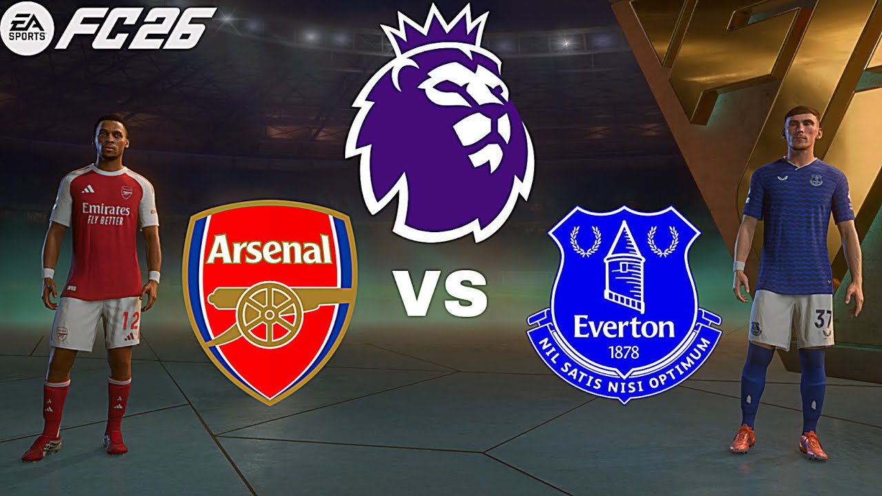 FC26-ARSENAL VS EVERTON | PREMIER LEAGUE MATCHDAY 31