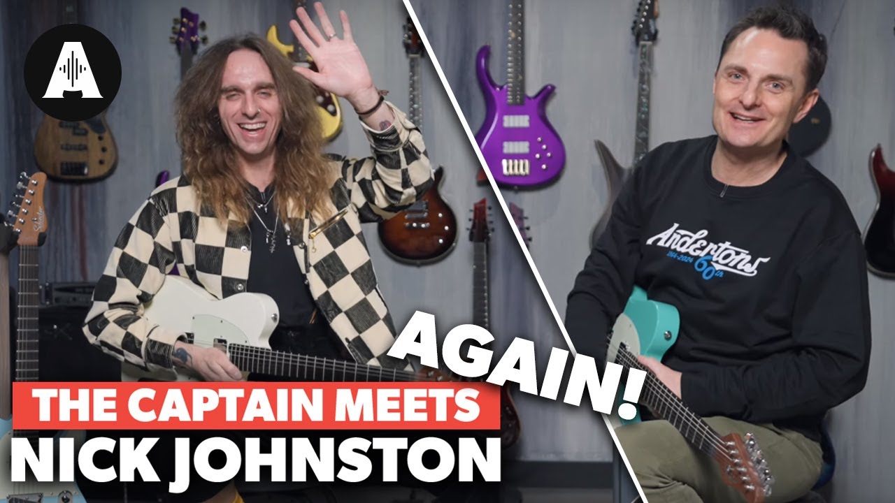 Catching up with Nick Johnston at Schecter USA!