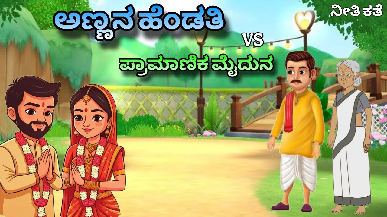 ಅಣ್ಣನ ಹೆಂಡತಿVSಪ್ರಾಮಾಣಿಕ ತಮ್ಮ /ನೀತಿ ಕತೆ #kannadastories #stories #cartoon #viral #viralvideos #story