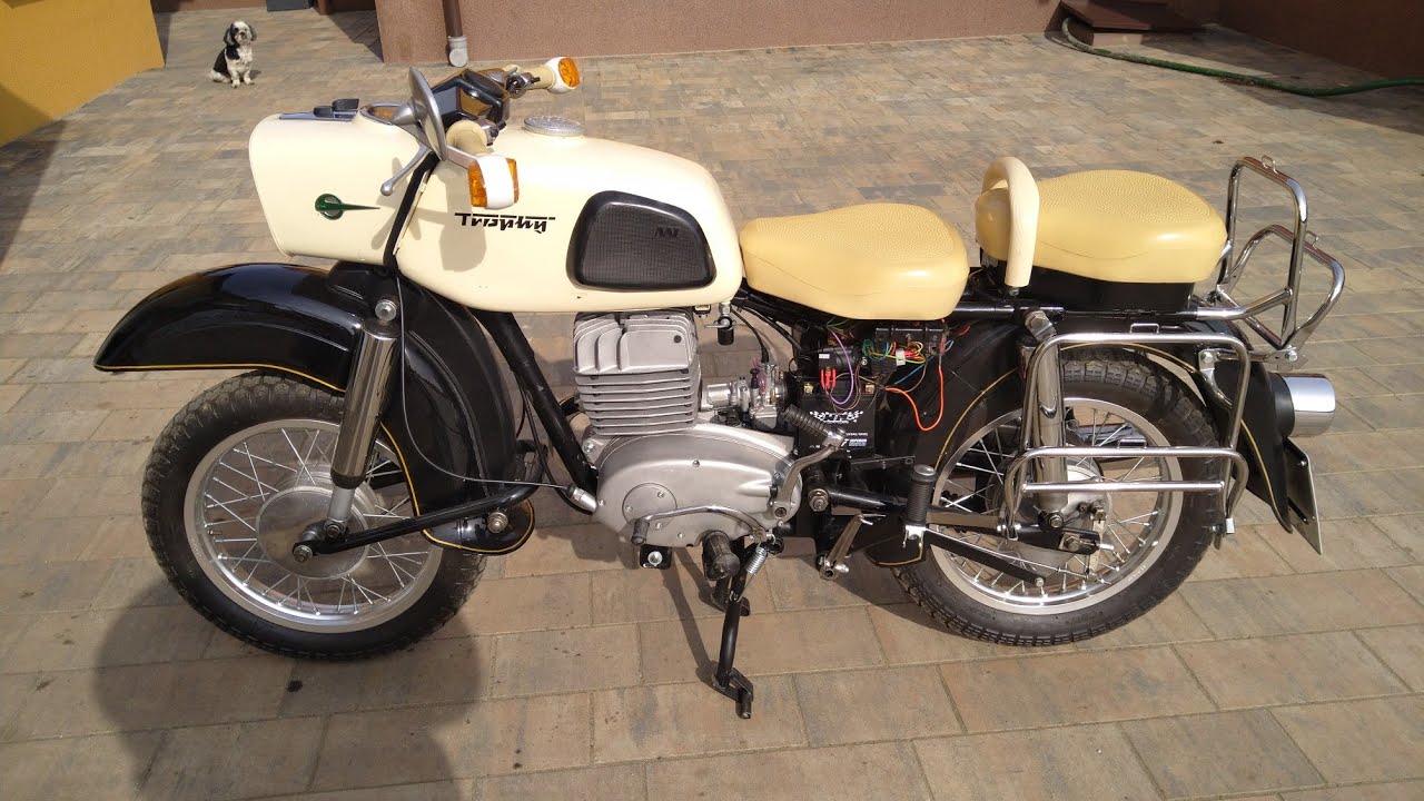 MZ es 250/2 trophy po remoncie silnika, zapłon CDI, gaźnik PWK 28 mm, odpalanie, praca silnika