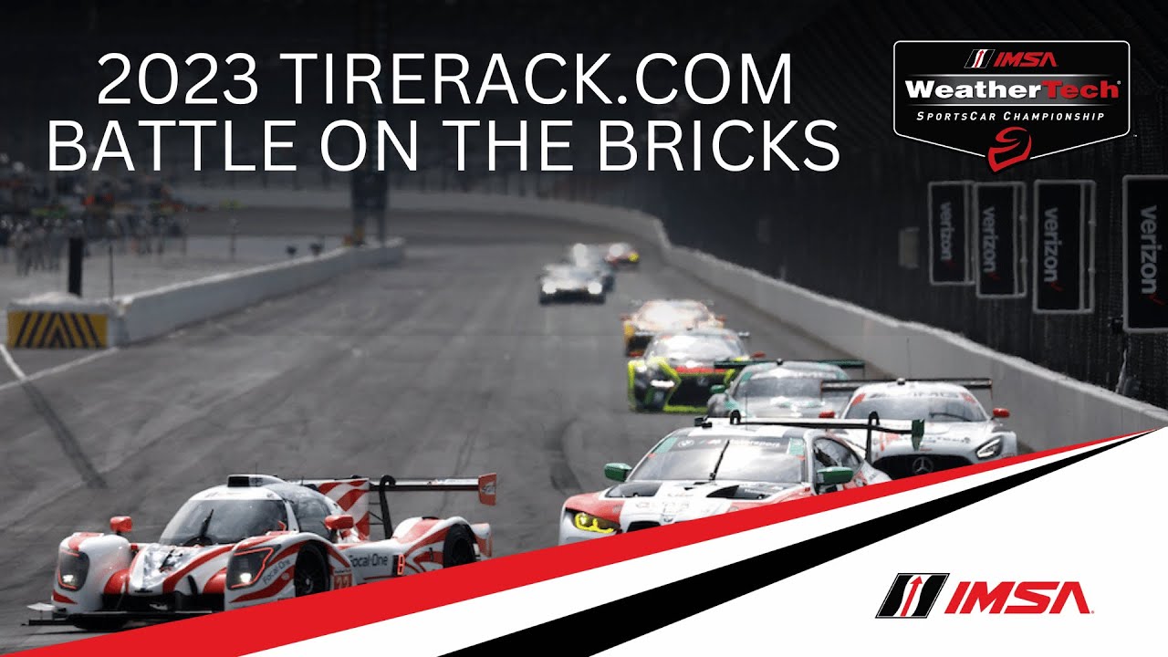2023 TireRack.com Battle On The Bricks | Full Race | WeatherTech Championship | Indianapolis, IN