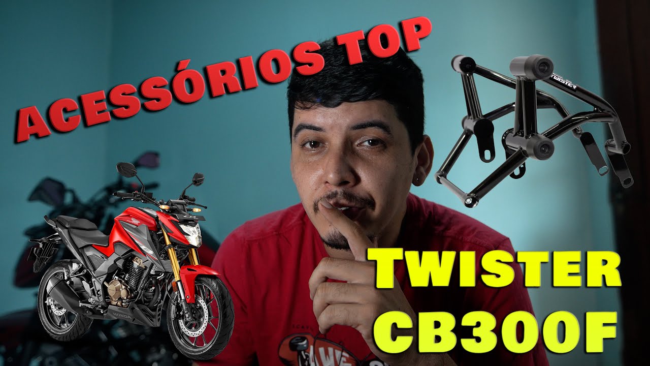 Acessórios que todo dono de Twister CB300F precisa ter!