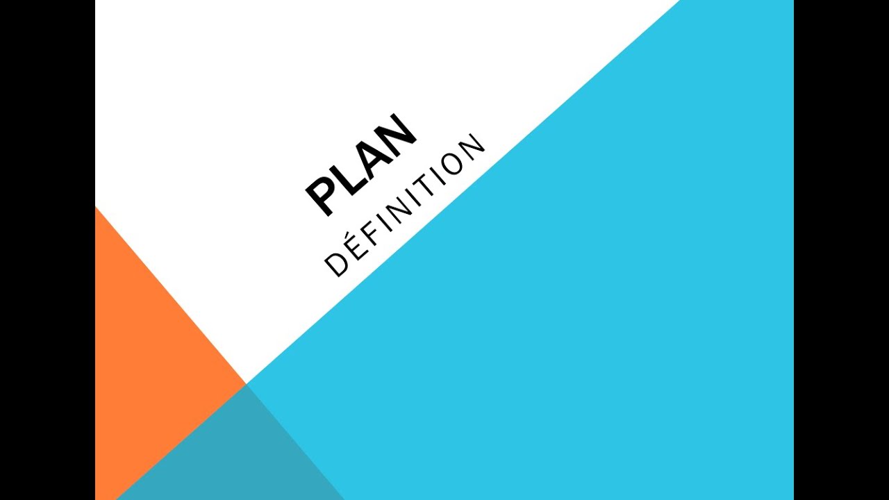 PLAN- DEFINITION