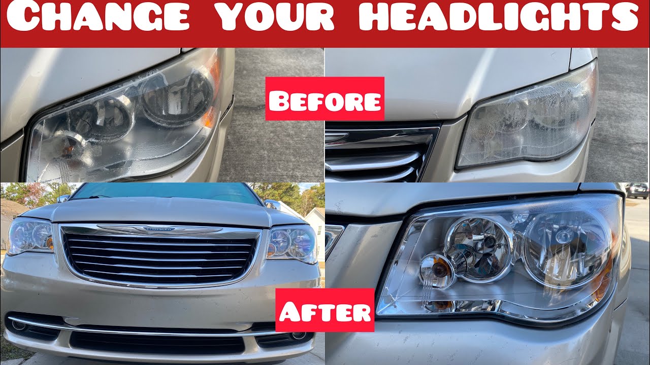 PT 1 | Changing out front headlights - Removal | Chrysler Town and Country 2012-2015