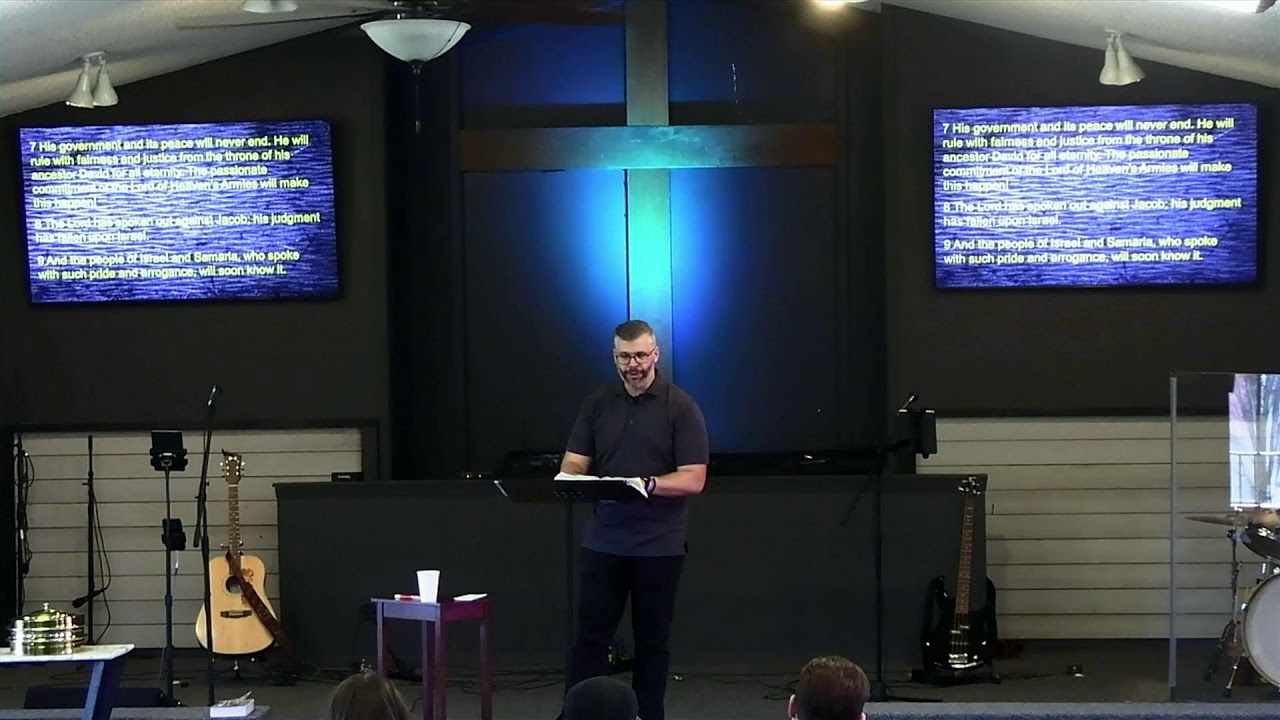 Isaiah 9 Sunday service 3/1/26