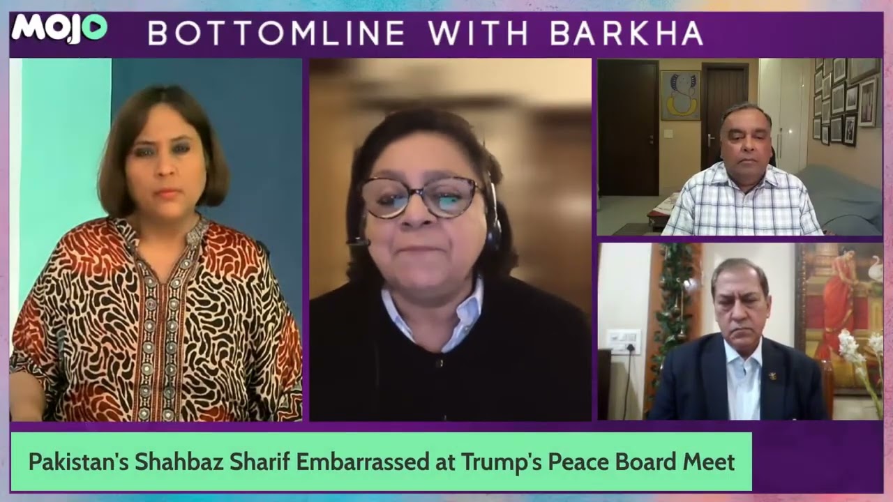 Trump’s ‘Board Of Peace | Sharif Humiliated, Calls Trump ‘Saviour of South Asia’ | Barkha | Gaza